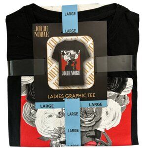 Jolie Noire Women's Black Is Beautiful Graphic Print Short Sleeve Tee